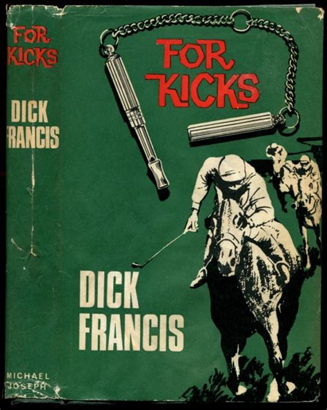 for kicks par francis dick 1965 signed by author s quill and brush member abaa