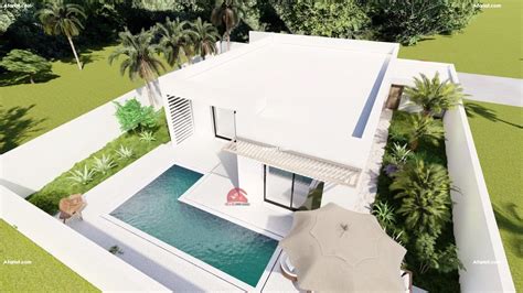 Projet de villa avec piscine à houmt souk djerba réf p afariat com