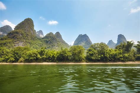 Li River Li Jiang Near Xingping China Stock Photo Image Of Rock