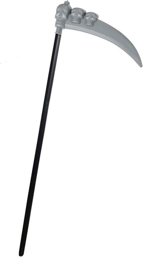 Halloween Grim Reaper Scythe Costume Accessory Sickle Weapon Props