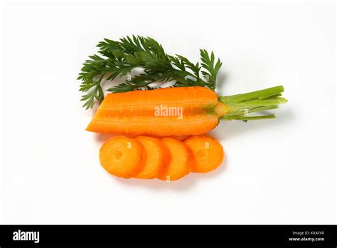 Sliced Fresh Carrots Stock Photo Alamy