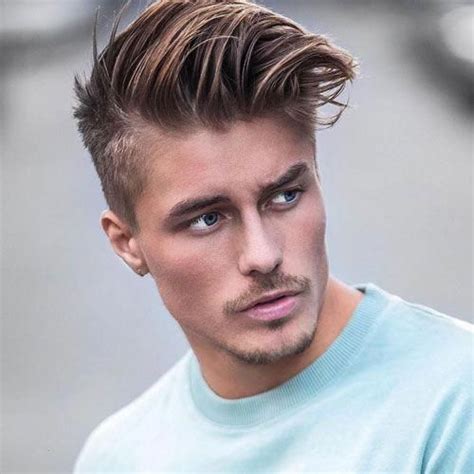 Long Textured Quiff Tapered Sides Best Mens Hairstyles Cool