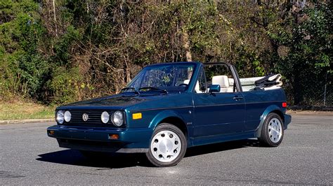 Introduce 42 Images Volkswagen Cabriolet Convertible For Sale In