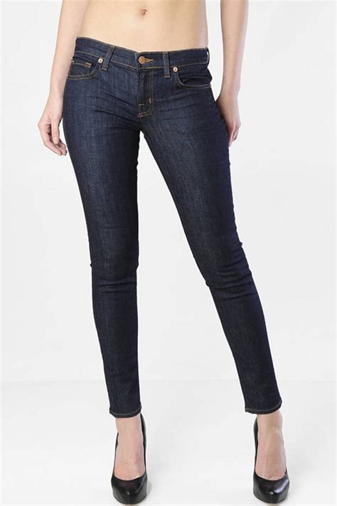 10 Lowrise Skinny Ankle Jeans In Pure 63 Tobi Us