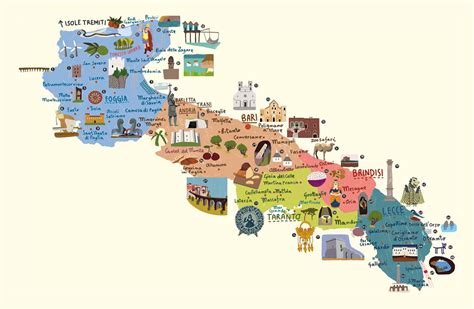 Mappa Della Puglia Cartina Interattiva E Download Mappe In Pdf