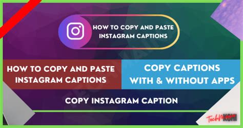 How To Copy And Paste Instagram Captions Without Apps Techmaina