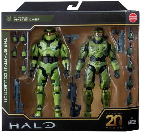 Halo Infinite Master Chief Brute Chieftain Action Figure 2 Pack Lupon