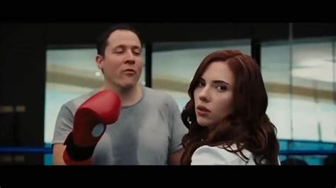 Scarlett Johansson Iron Man 2 Boxing Free Hd Wallpaper