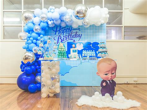 A Totally Cute Boss Baby Birthday Party Confetti Fair