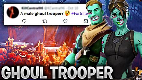 New Male Ghoul Trooper And Female Ghoul Trooper Skins In Fortnite Will