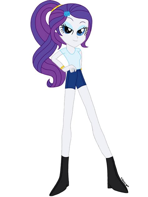 She is one of the main characters in my little pony equestria girls. Rarity Redesign by psshdjndofnsjdkan on DeviantArt