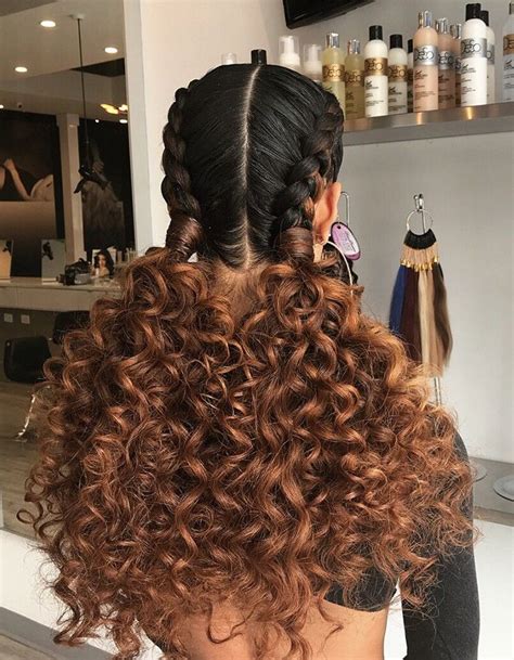 25 Worth Trying Curly Hairstyles With Braids Haircuts And Hairstyles