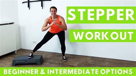 Minute Stepper Workout For Weight Loss Beginner Stepper Exercise At Home YouTube