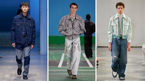 Mens Denim Trends 3 Looks That Took Over 2022 Fashion Week Gentleman