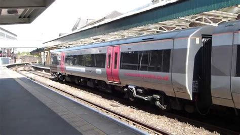 Cross Country Class 170 No 170107 Leaving Newport Station Youtube