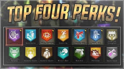 Best Perks To Use Early On In Black Ops Best Perks For Beginners Cod Black Ops Zombies