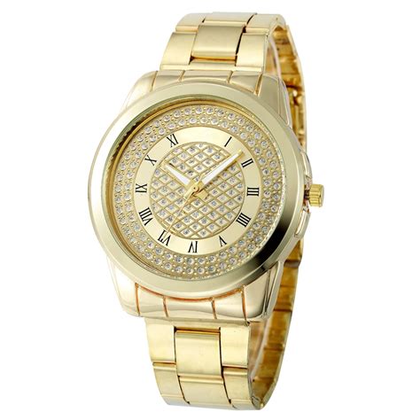 Montre Femme New Luxury Ladies Women Girl Metal Stainless Steel Band