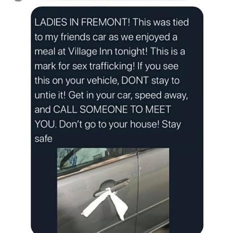 Viral “sex Trafficking Warning” Unvalidated Say Fremont Police The