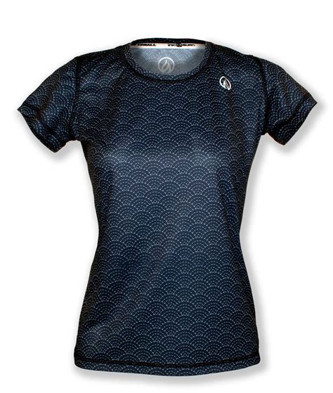 Inknburn Womens Tranquility Tech Shirt For Running Workouts And Golf