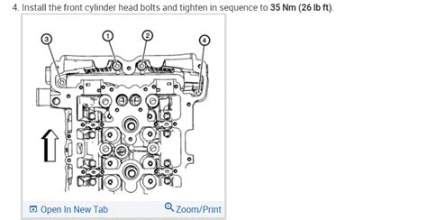 Torque Sequence For Head Bolts Needed Need To Know The Torque