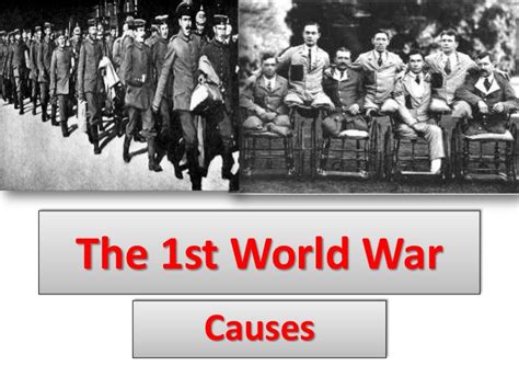 The Cause Of World War One