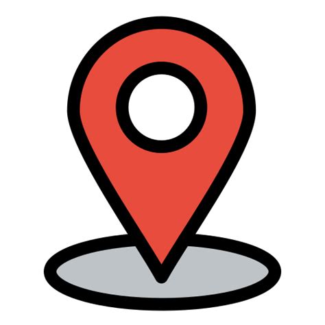 Location Generic Outline Color Icon