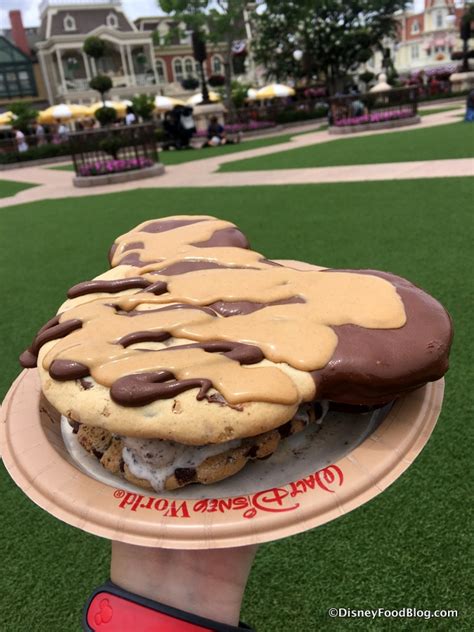 Welcome to the disney food blog! Disney World Food Hack: The Mickey Ear Cookie Ice Cream ...