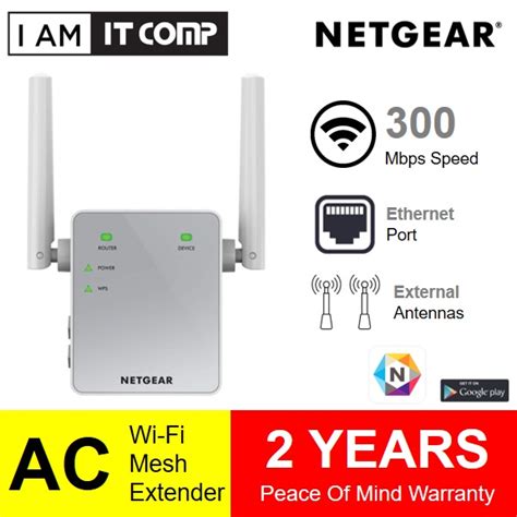 Netgear N300 Ex2700 Wifi Range Extender Essentials Edition Ex2700