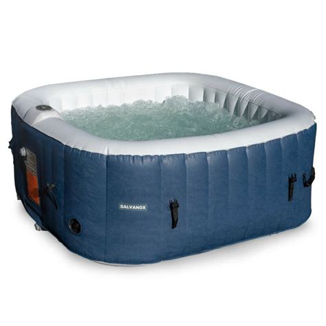 Best portable hot tub with jets. Inflatable Hot Tub 4-6 Person Blow Up Portable Spa W ...