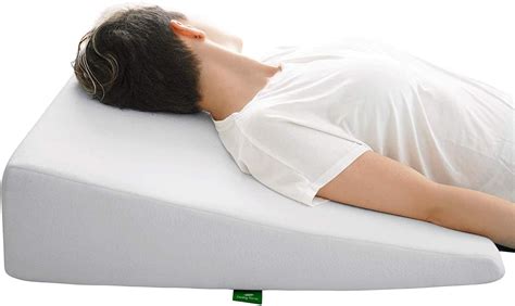 Cushy Form Almohada de cuña para Cama con viscoelástica para Dormir
