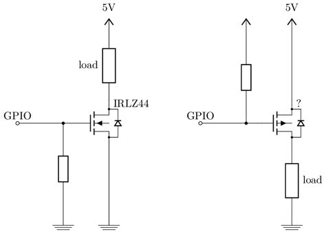 Diagram P Channel Mosfet Switch Circuit Diagram Mydiagramonline
