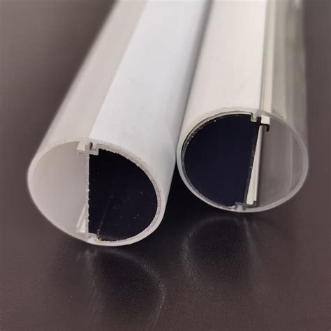 China LED Plastic Profiles For T8 Tube Light Housing Manufacturers Suppliers JE