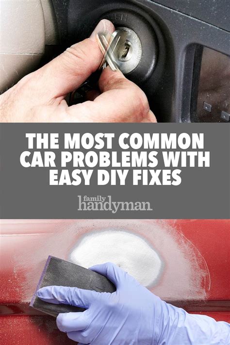 The Most Common Car Problems With Easy Diy Fixes Car Rust Repair Auto