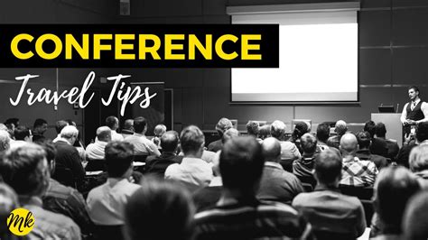 Conference Travel Tips Planning Your Conference Experience Youtube