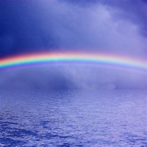 Free Photo Rainbow Over The Sea