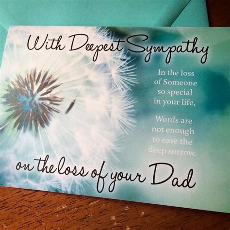 Loss Of A Father Quotes Of Condolences Inspiration