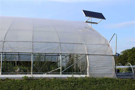 Arched Curtain For Greenhouse Ventilation