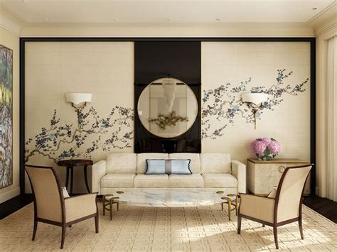 50 Cozy And Elegant Chinese Living Room Decoration Ideas En 2020 Avec Images Déco Asiatique