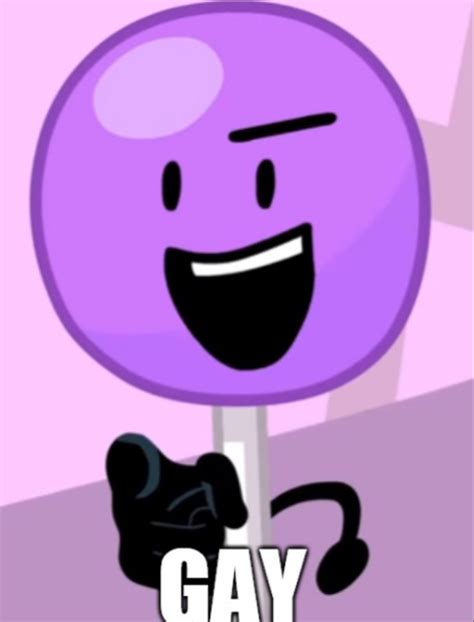 Object Show Lollipop Bfdi Anthropomorphic Lagunabeachnotary