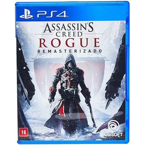 Assassins Creed Rogue Remaster Ps4 Jogo Mídia Física Arena Games