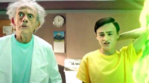 See Christopher Lloyd As Rick In Two Official Live Action Rick And Morty Trailers Giant