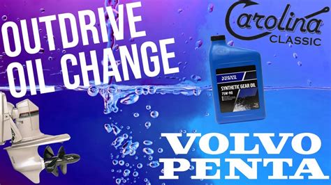 Volvo Penta Dp Drive Oil Change Youtube