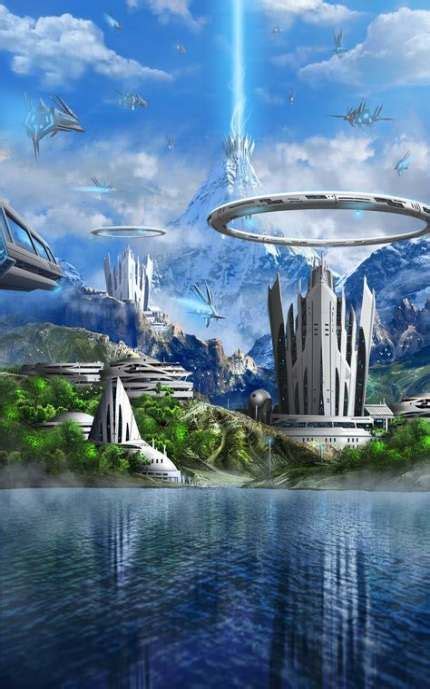 Landscaping City Science Fiction 37 Trendy Ideas Fantasy Landscape