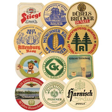 German Brewery Beer Coasters