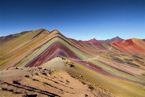 Rainbow Mountain Cusco Peru Photograph By Venetia Featherstone Witty