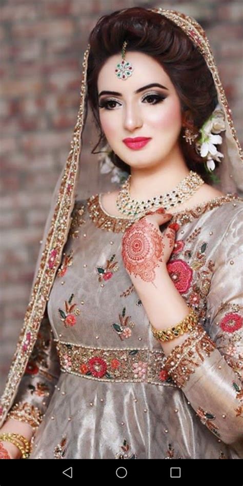 pakistani bridal makeup pics wavy haircut
