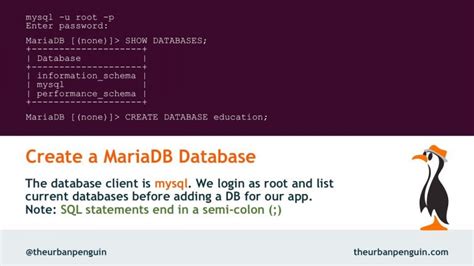 Cómo sé si MariaDB se ejecuta en Linux Cuovadis
