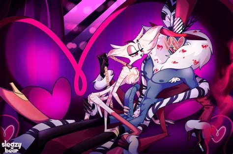 Post 4668500 Angeldust Hazbinhotel Sleazybear Valentino