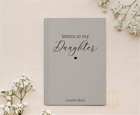 Letters To My Granddaughter Hardcover Notebook Journal Personalized