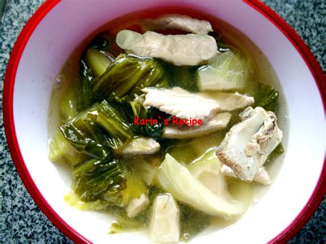 Sayur adalah makanan yang penting untuk dikonsumsi. Karin`s Recipe: Soup Bakut Sawi Asin (Ribs & Pickled Bok Choy Soup)